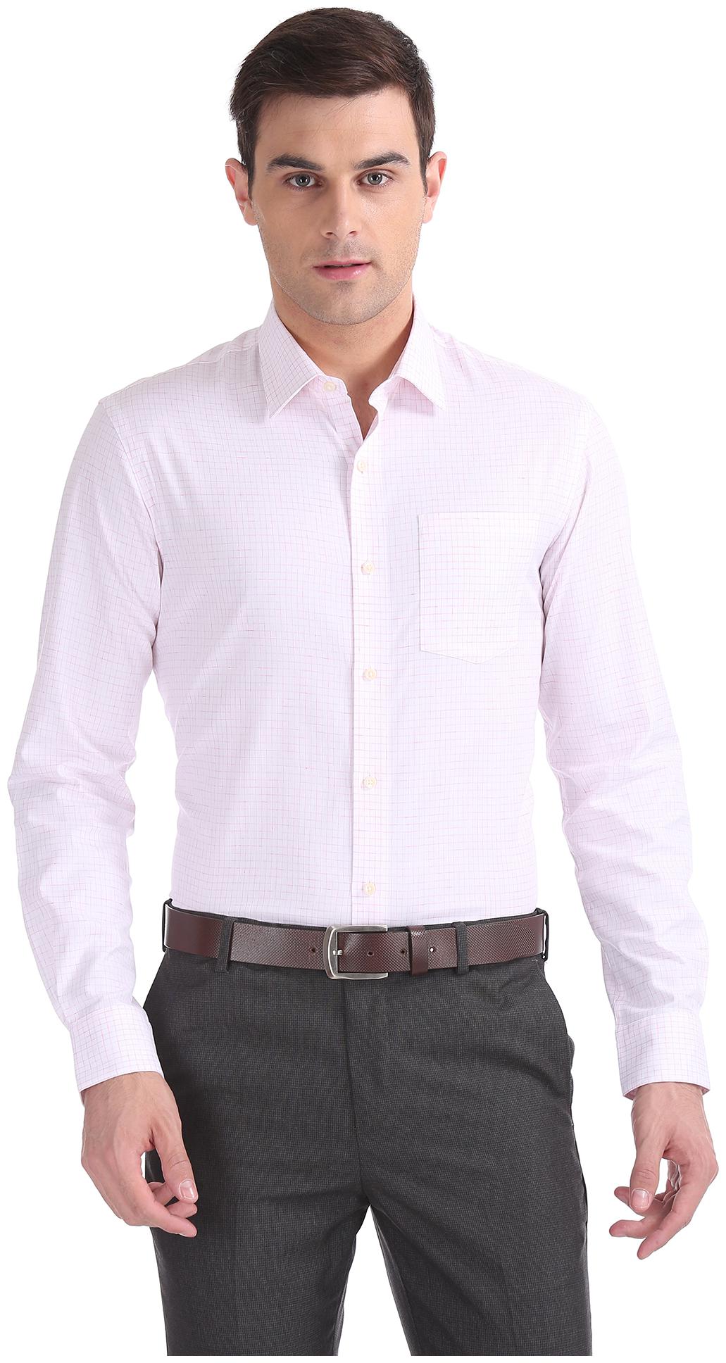 

Arrow Men Slim fit Formal Shirt - Pink