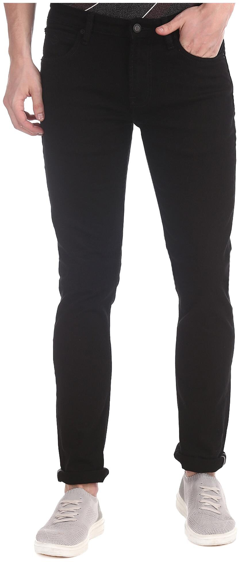 

Arrow Men Black Slim Fit Jeans
