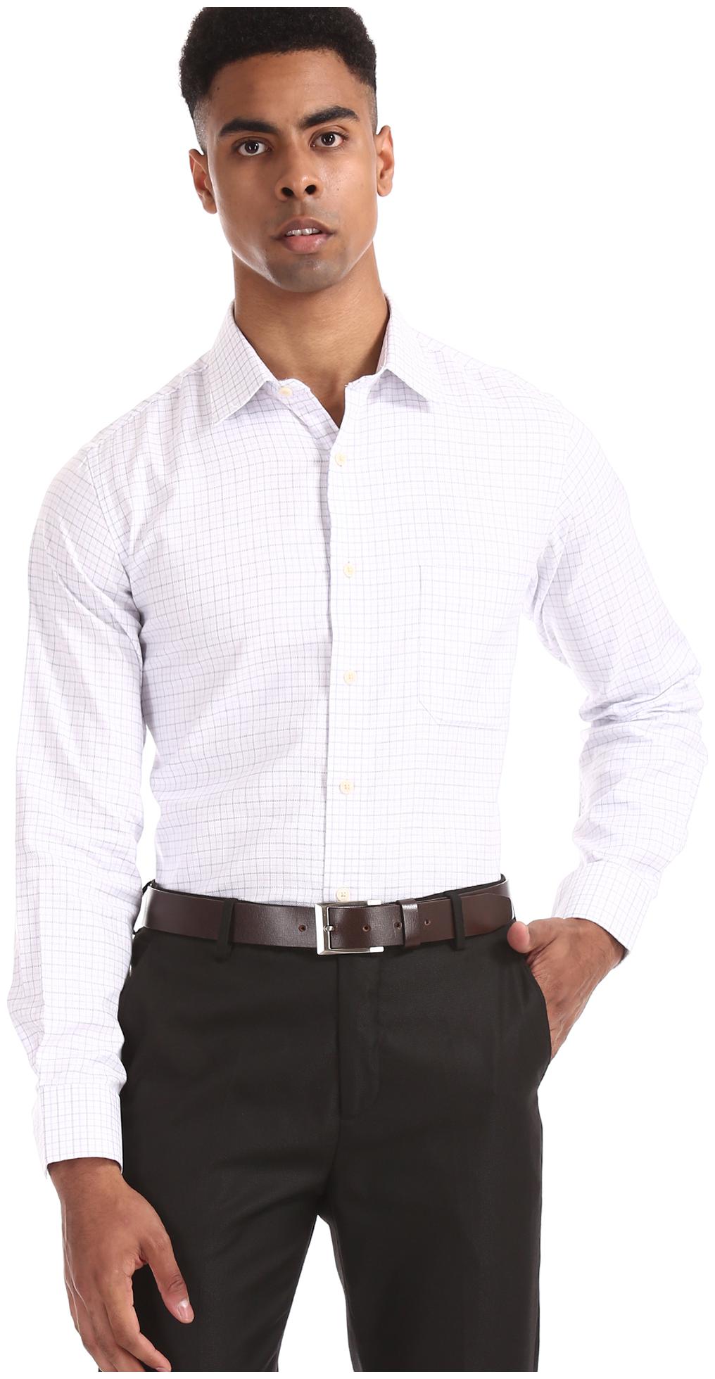 

Arrow Men Regular fit Formal Shirt - White