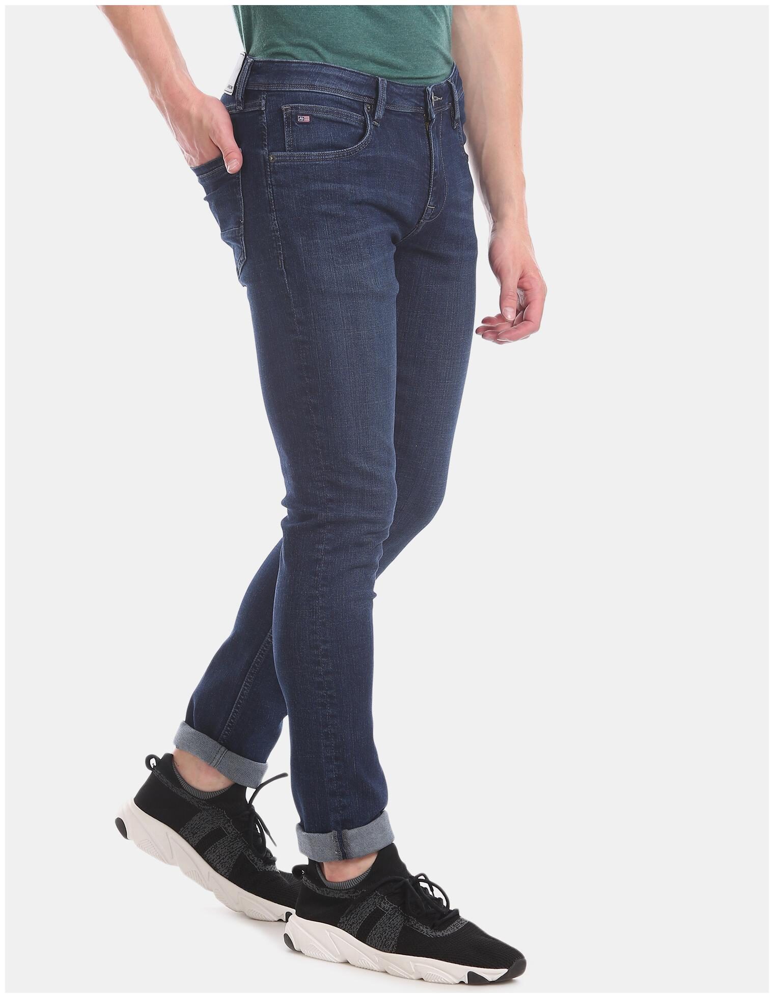 

Arrow Men Blue Skinny Fit Jeans