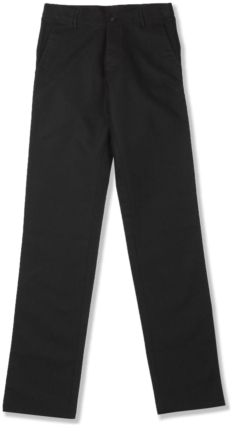 

Arrow Men Black Solid Regular fit Regular trousers