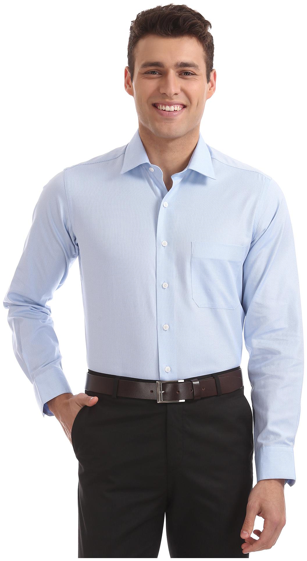 

Arrow Men Regular fit Formal Shirt - Blue