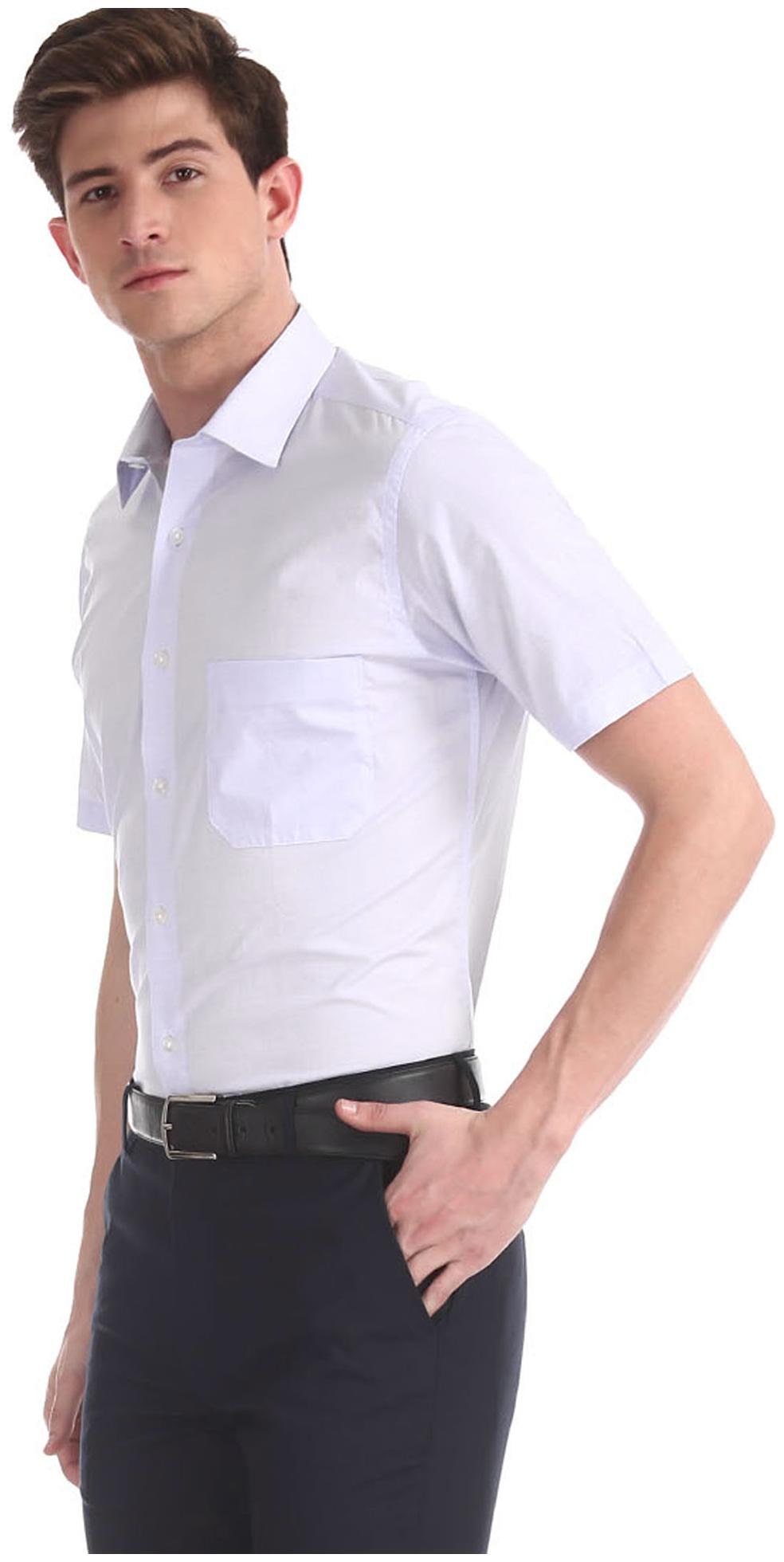

Arrow Men Regular fit Formal Shirt - Purple