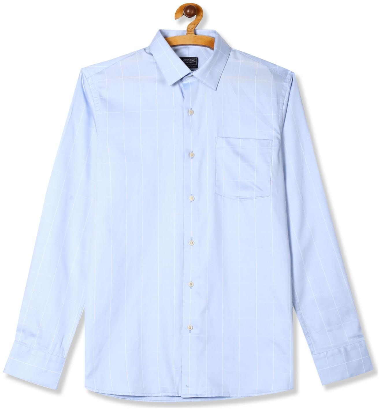 

Arrow Men Slim fit Formal Shirt - Blue
