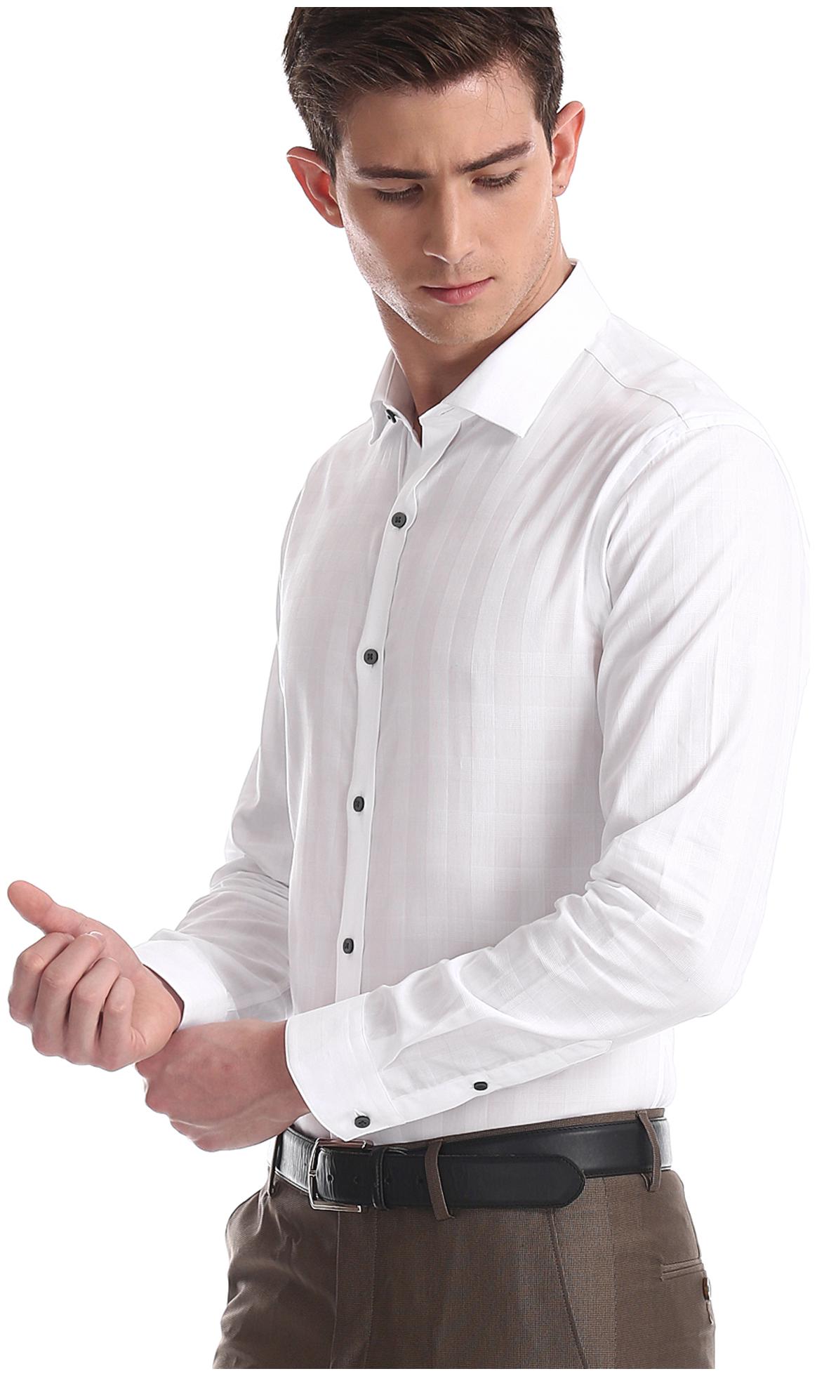 

Arrow Men Slim fit Formal Shirt - White