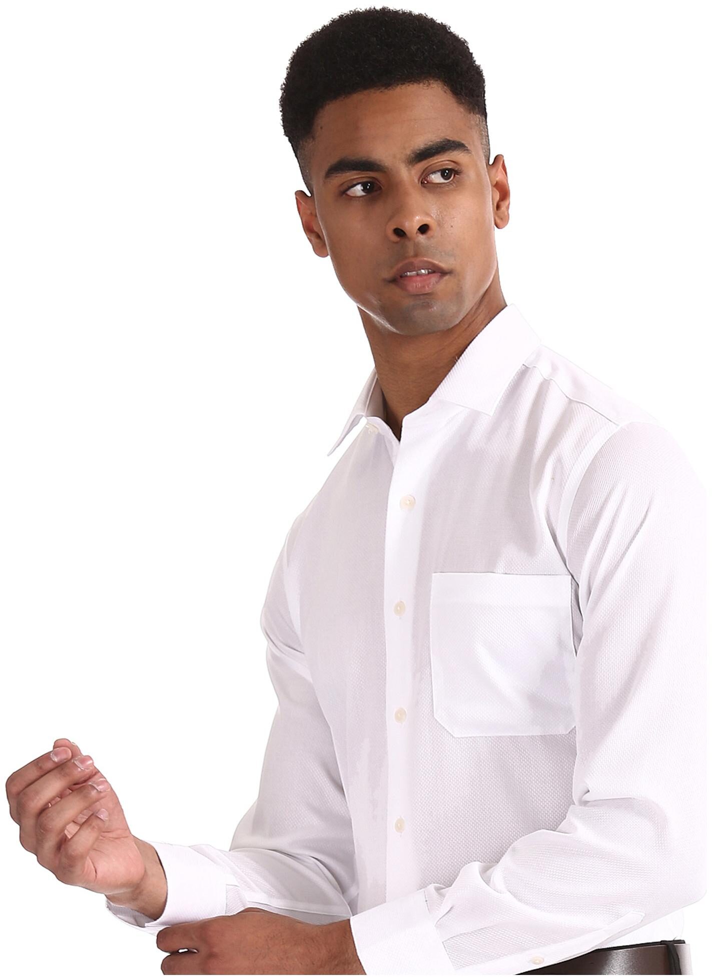 

Arrow Men Regular fit Formal Shirt - White