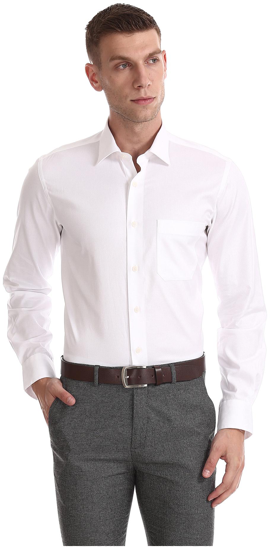 

Arrow Men Regular fit Formal Shirt - White