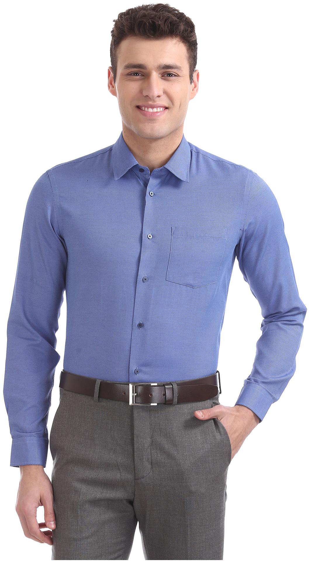 

Arrow Men Slim fit Formal Shirt - Blue