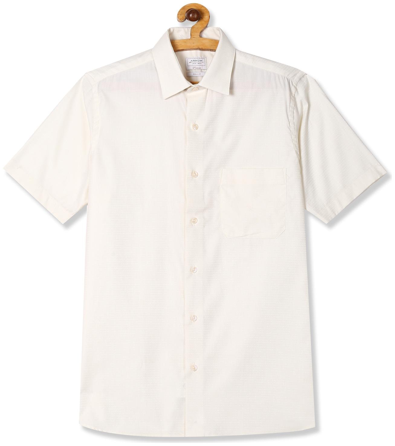 

Arrow Men Regular fit Formal Shirt - White