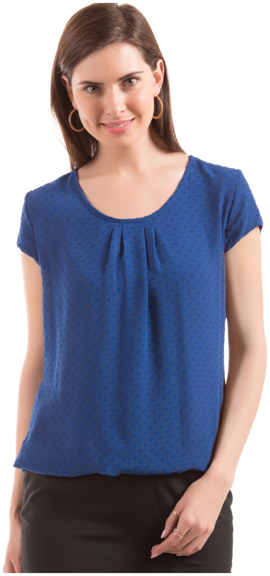 

Arrow Women Solid Regular top - Blue