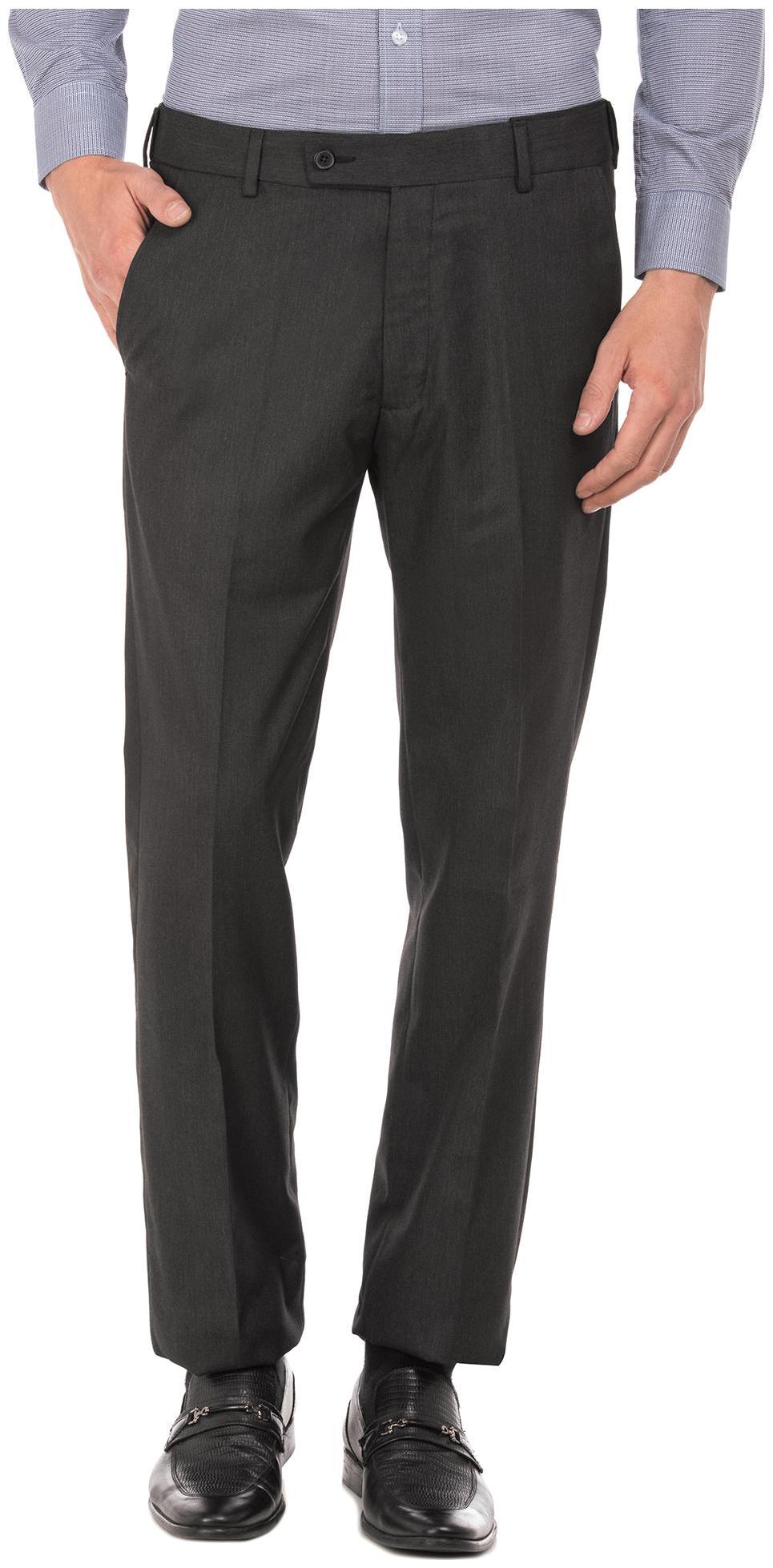 

Arrow Men Solid Regular Fit Formal Trouser - Black