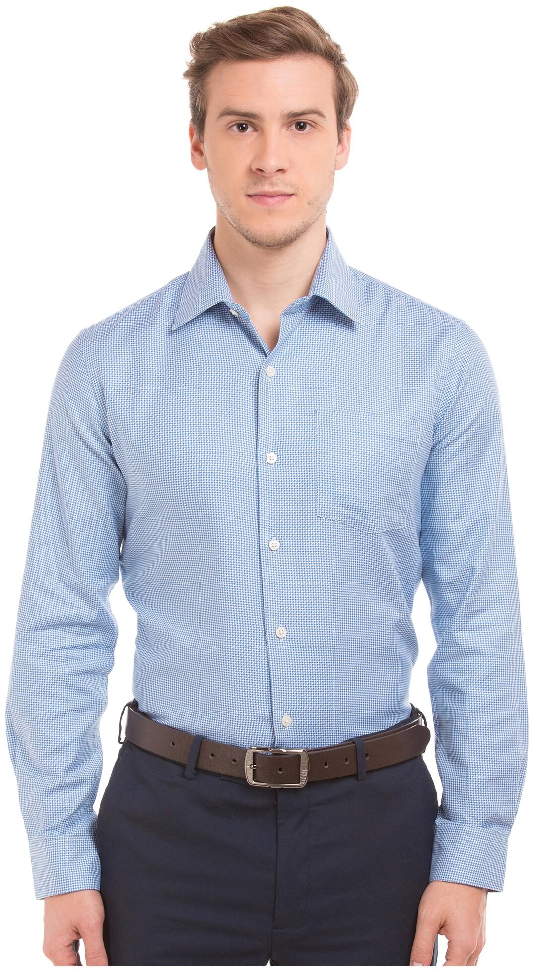 

Arrow Men Slim fit Formal Shirt - Blue