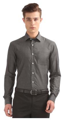 

Arrow Men Regular fit Formal Shirt - Grey