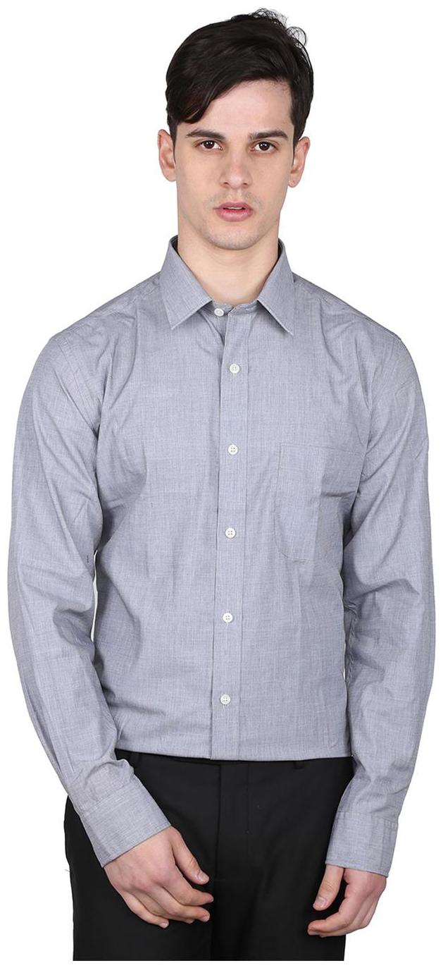 

Arrow Men Grey Solid Regular Fit Casual Shirt