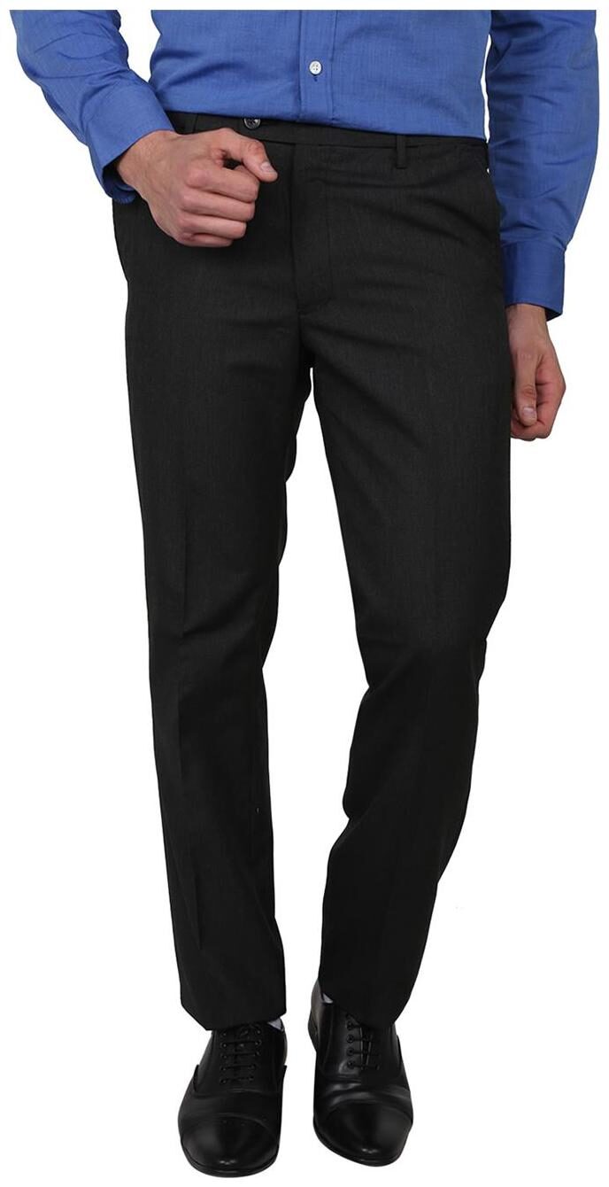 

Arrow Men Printed Regular Fit Formal Trouser - Grey