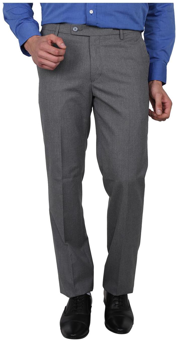 

Arrow Men Solid Regular Fit Formal Trouser - Grey