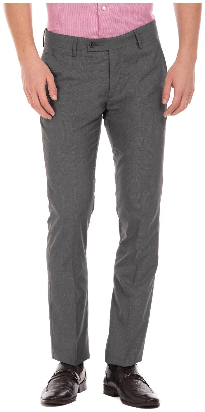 

Arrow Men Solid Slim Fit Formal Trouser - Grey