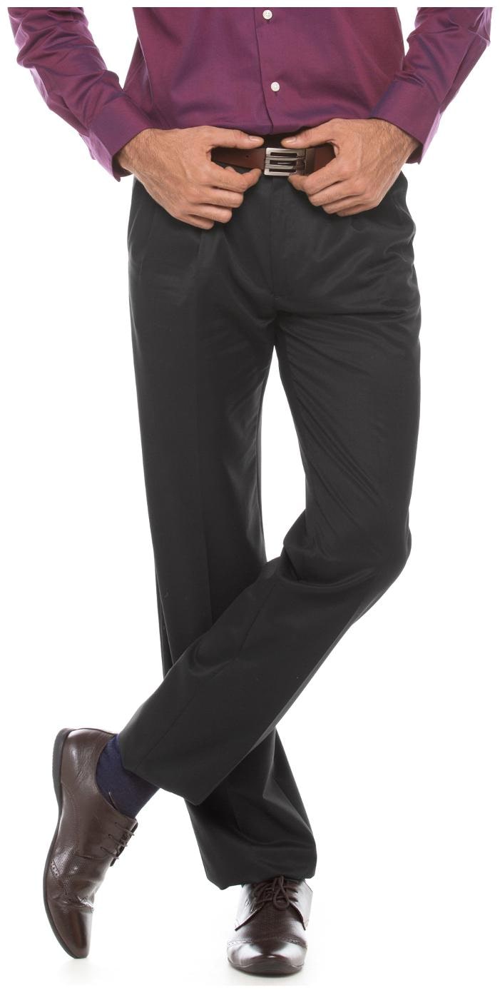 

Arrow Men Solid Regular Fit Formal Trouser - Black