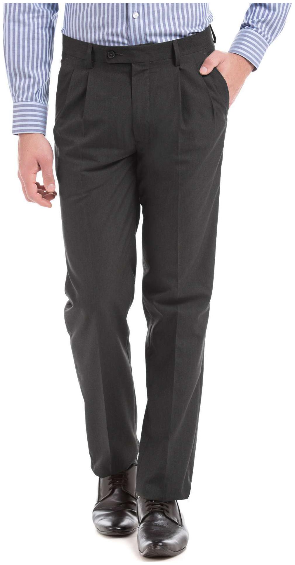

Arrow Men Solid Regular Fit Formal Trouser - Grey