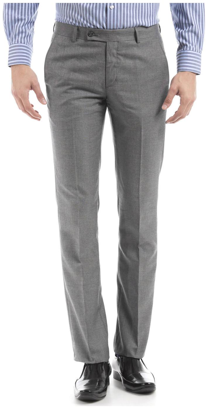 

Arrow Men Solid Slim Fit Formal Trouser - Grey