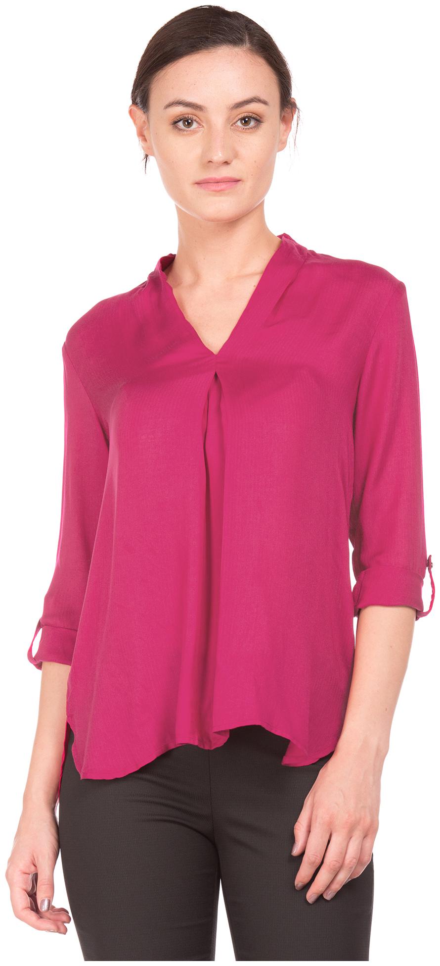 

Arrow Women Solid Regular top - Pink