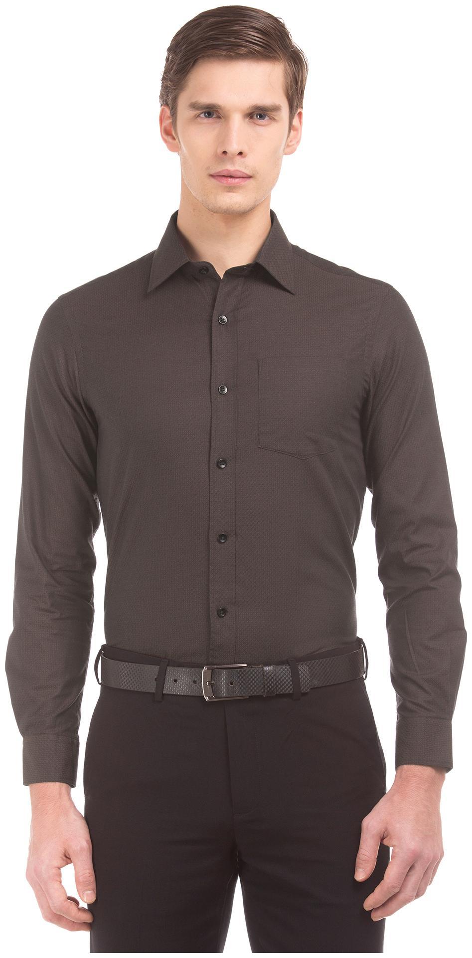 

Arrow Men Slim fit Formal Shirt - Brown