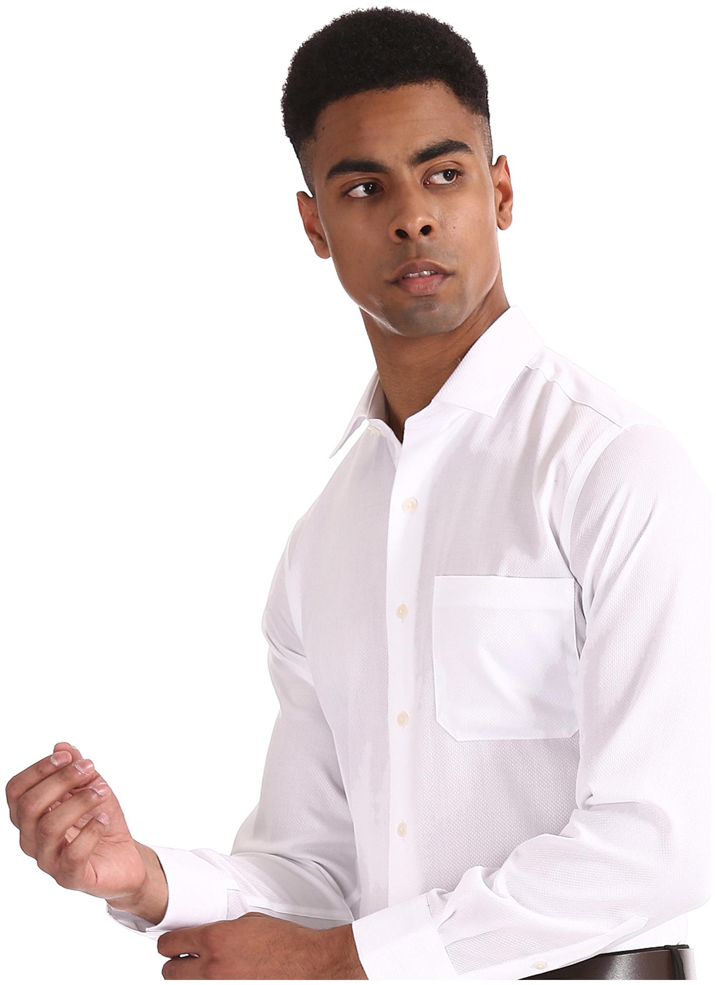 

Arrow Men Regular fit Formal Shirt - White