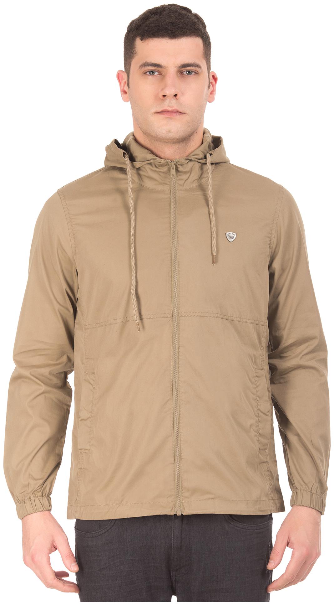 

Arrow Men Cotton Military Jacket Beige