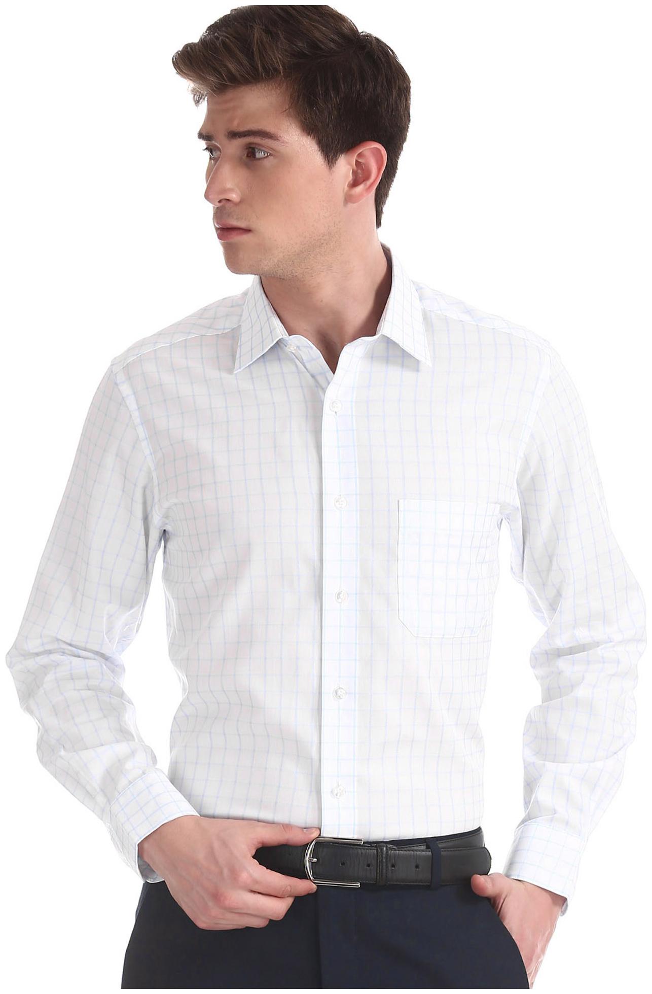 

Arrow Men Regular fit Formal Shirt - White