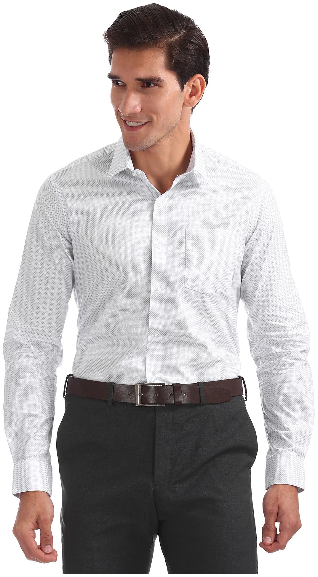 

Arrow Men Slim fit Formal Shirt - White