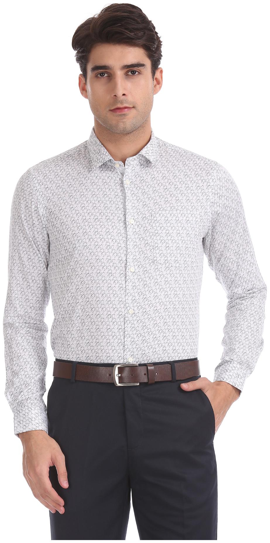 

Arrow Men Slim fit Formal Shirt - White