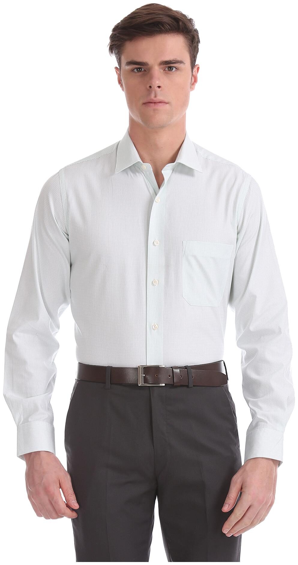 

Arrow Men Regular fit Formal Shirt - White