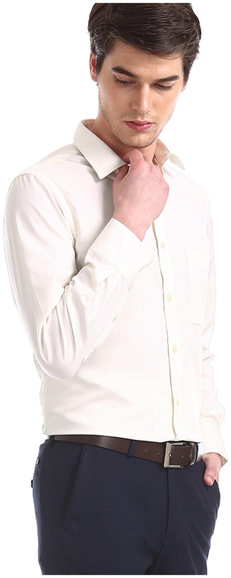 

Arrow Men Regular fit Formal Shirt - White