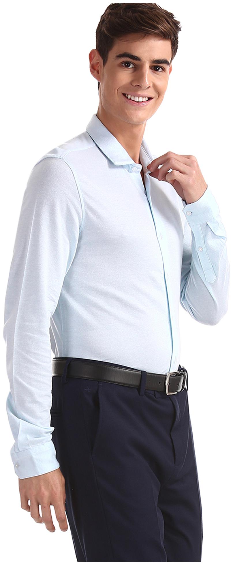 

Arrow Men Slim fit Formal Shirt - Blue