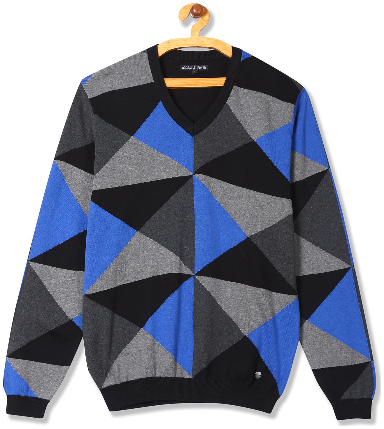 

Arrow Men Multi V neck Pullover