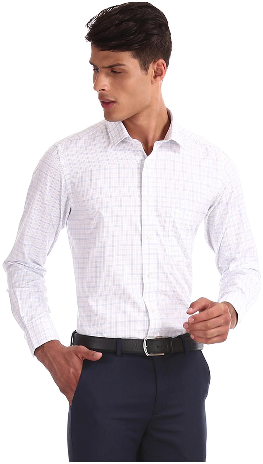

Arrow Men Regular fit Formal Shirt - White