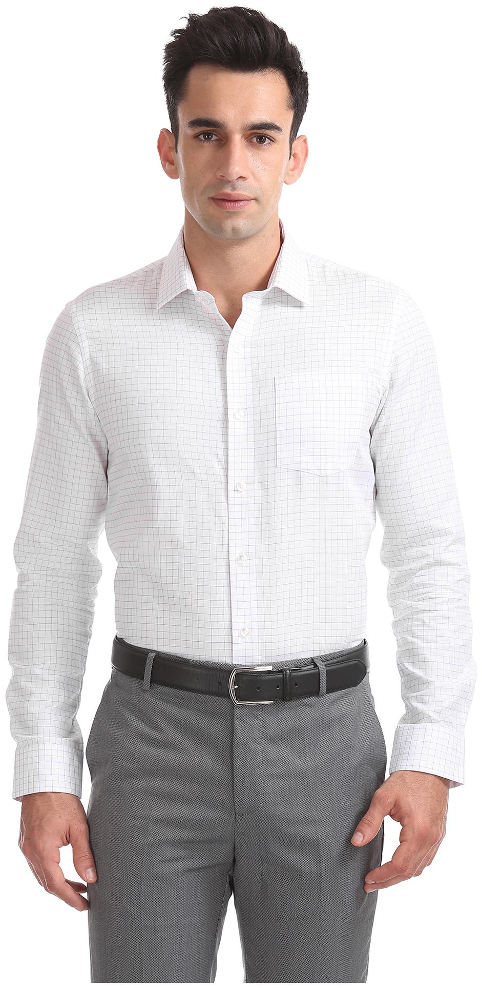 

Arrow Men Slim fit Formal Shirt - White