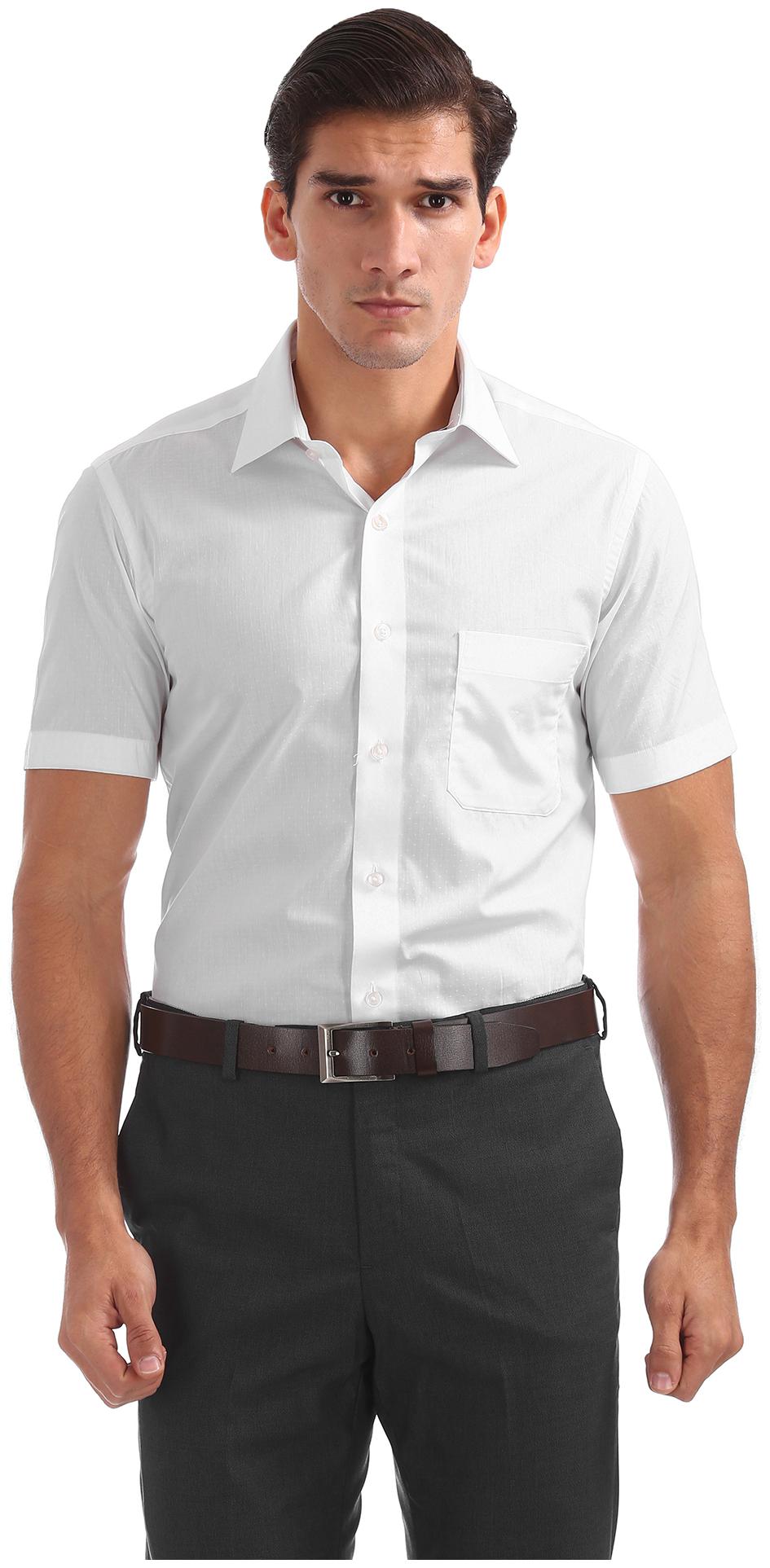 

Arrow Men Regular fit Formal Shirt - White