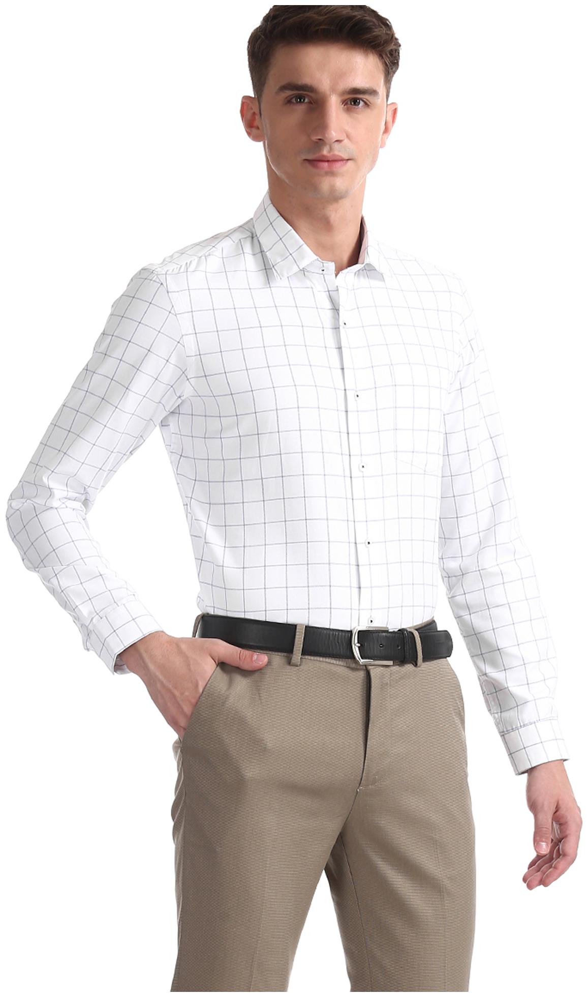 

Arrow Men Slim fit Formal Shirt - White
