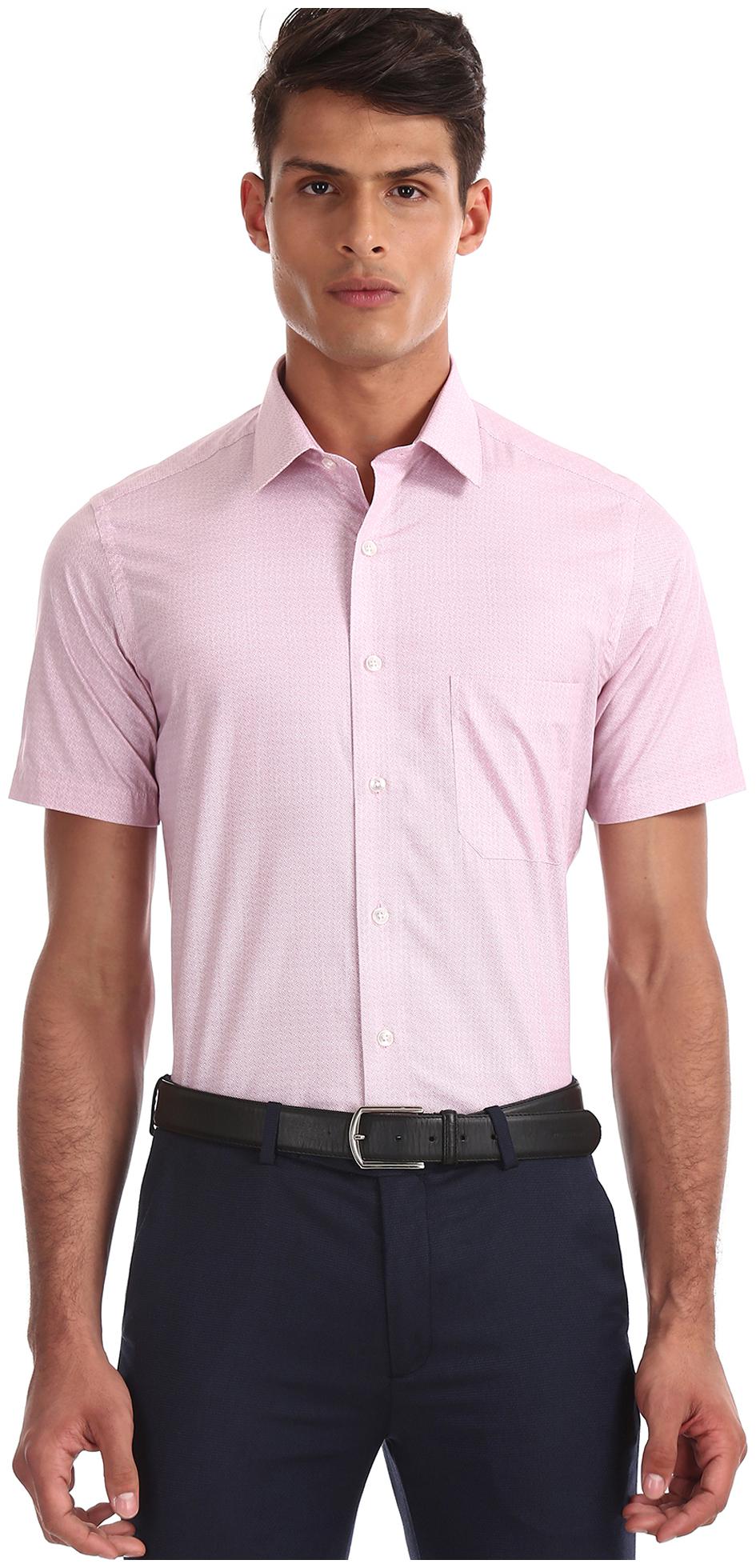 

Arrow Men Regular fit Formal Shirt - Red