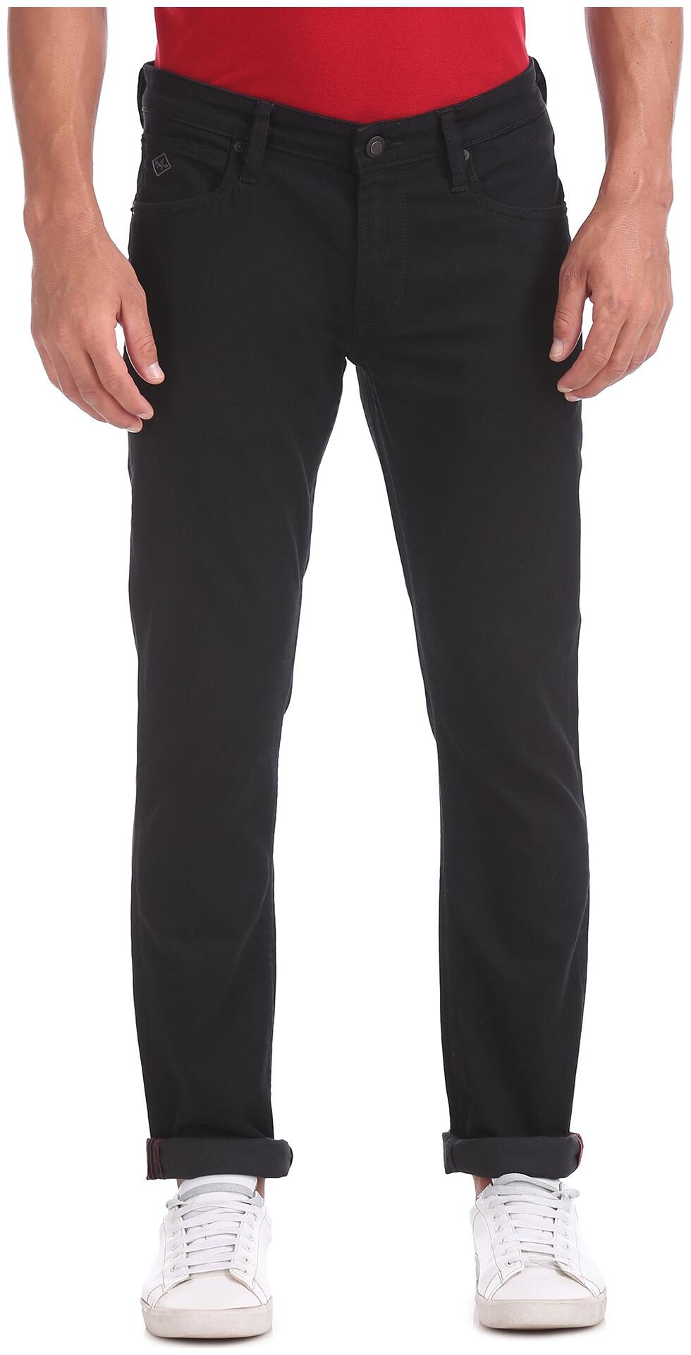 

Arrow Men Black Slim Fit Jeans