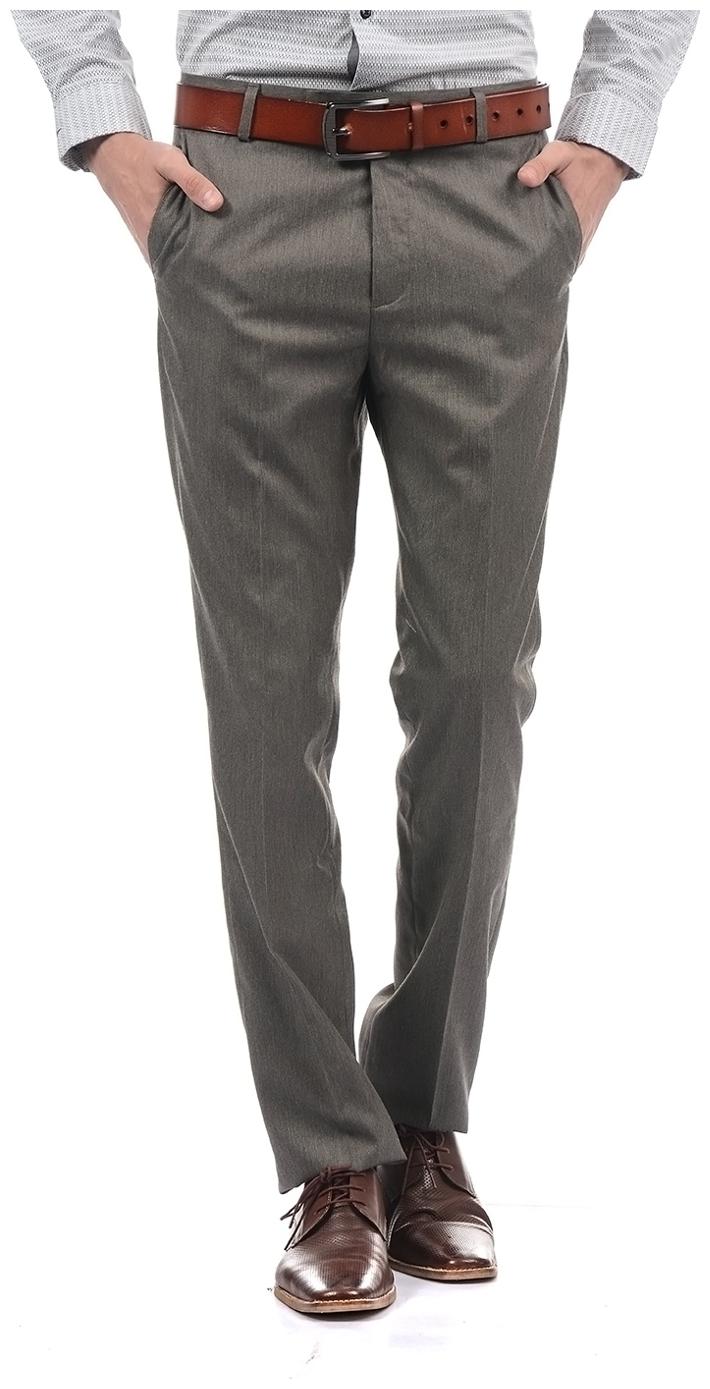 

Arrow Men Solid Regular Fit Formal Trouser - Grey