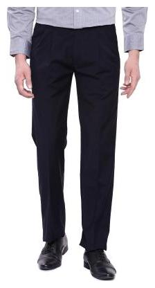 

Arrow Men Solid Slim Fit Formal Trouser - Blue