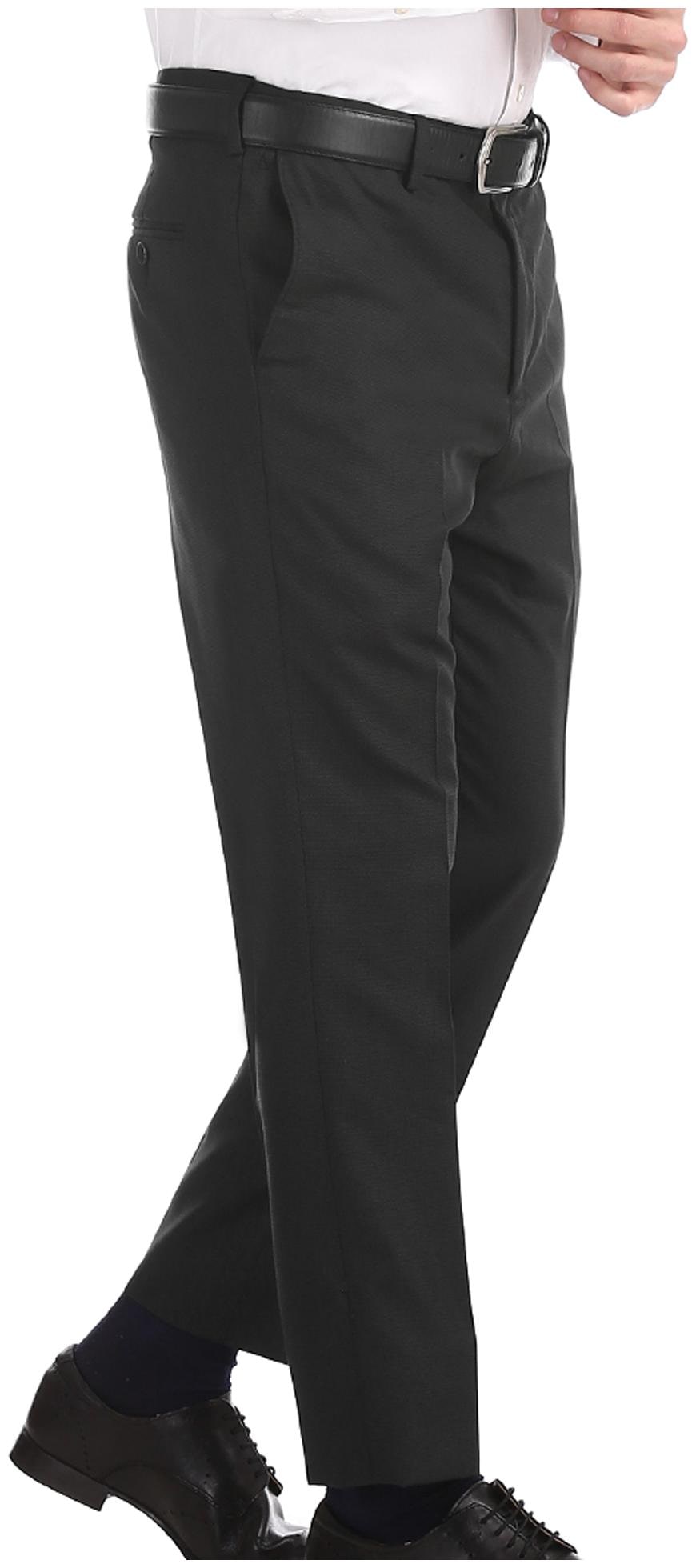 

Arrow Men Textured Tapered Fit Formal Trouser - Black