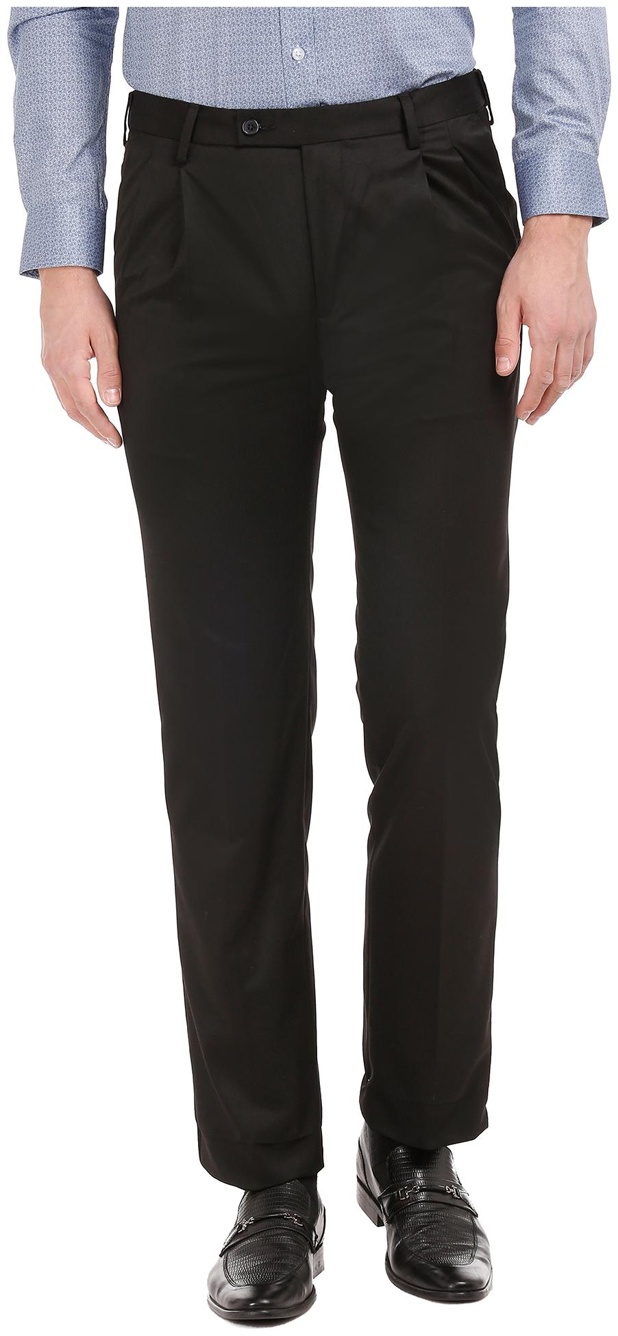 

Arrow Men Solid Regular Fit Formal Trouser - Blue