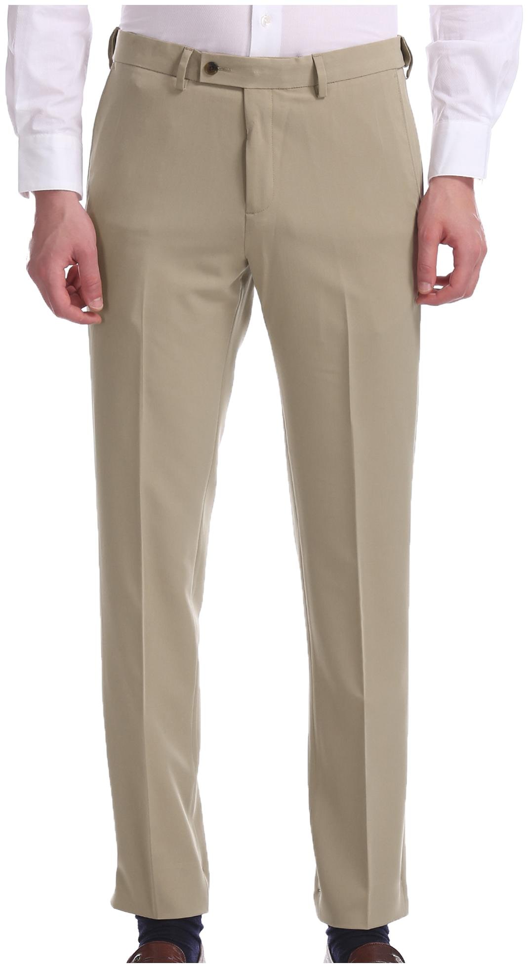 

Arrow Men Solid Tapered Fit Formal Trouser - Beige