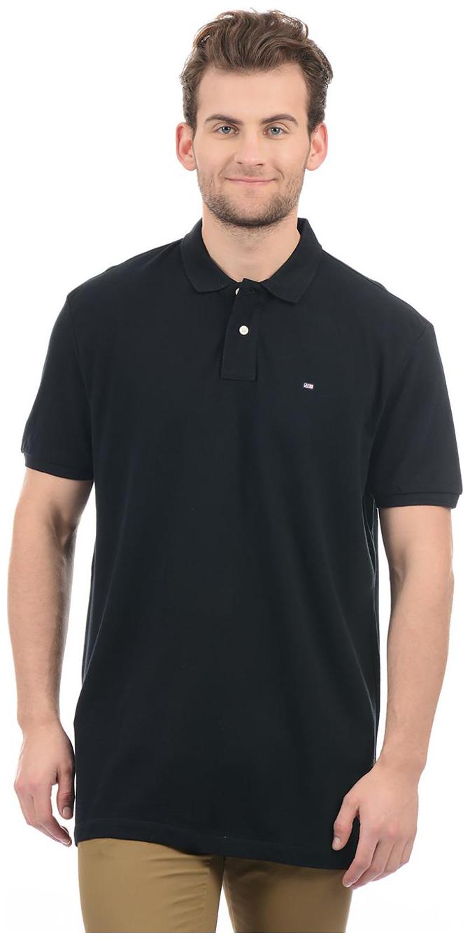 

Arrow Men Black Regular fit Cotton Polo collar T-Shirt - Pack Of 1