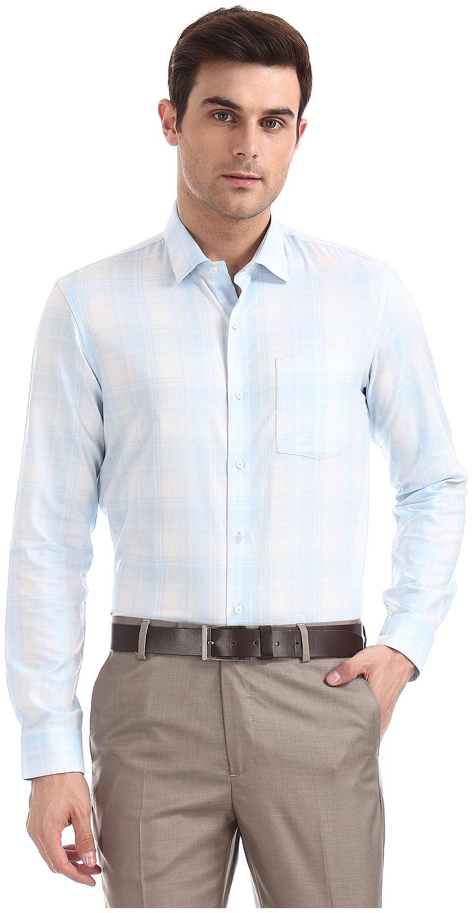 

Arrow Men Slim fit Formal Shirt - Blue