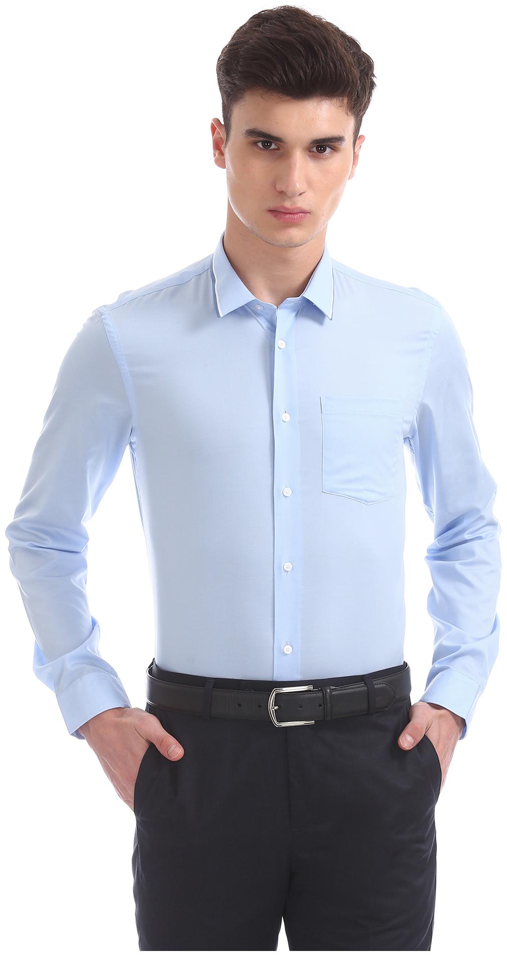 

Arrow Men Slim fit Formal Shirt - Blue