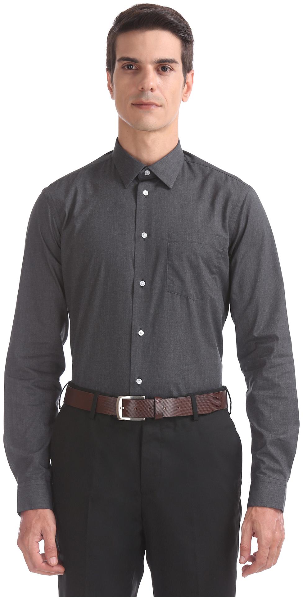 

Arrow Men Slim fit Formal Shirt - Grey